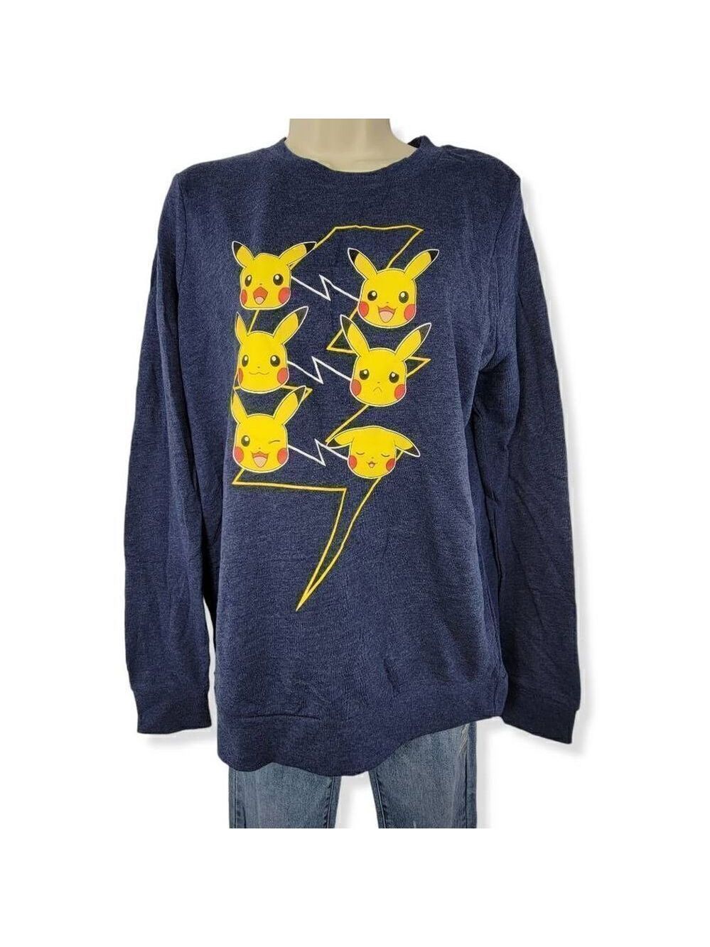 Pokemon Blue Crewneck Medium